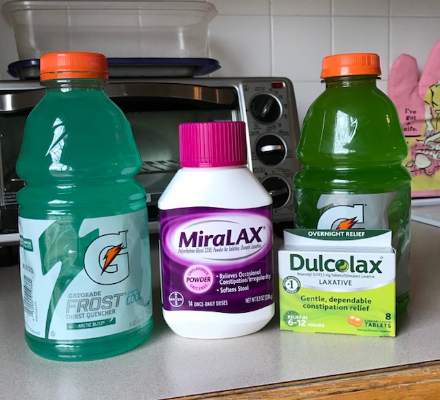 colonoscopy miralax gatorade 64 expect drink ounces drinking